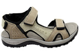CC Resorts Ekam Womens Leather Adjustable Comfortable Sandals