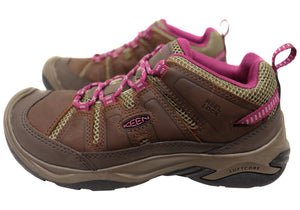 Keen Circadia Vent Womens Leather Wide Fit Hiking Shoes