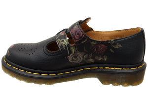 Dr Martens Womens 8065 Mary Jane Tumbled Nappa Leather Shoes