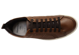 Democrata Winton Mens Comfortable Leather Casual Shoes Made In Brazil