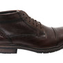 Democrata Riccardo Mens Brazilian Comfortable Leather Lace Up Boots