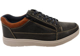 Explorer Rico Mens Comfortable Leather Lace Up Casual Shoes