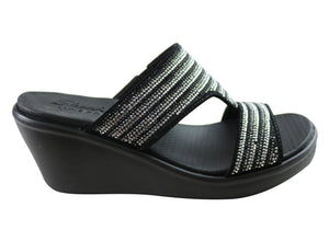 Skechers sandals outlet with bling