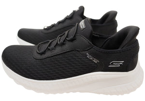 Skechers Womens Slip Ins Bobs Sport Chaos Comfortable Shoes