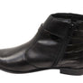 Via Paula Lin Womens Comfortable Brazilian Leather Ankle Boots