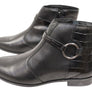 Via Paula Lin Womens Comfortable Brazilian Leather Ankle Boots