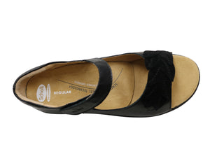 Scholl Orthaheel Fonda Womens Comfortable Supportive Leather Sandals