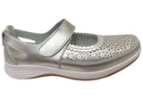 Donna Velenta Leisure Womens Comfortable Leather Mary Jane Shoes