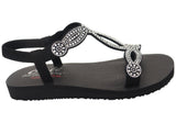 Skechers Womens Comfortable Meditation Resorts Sandals