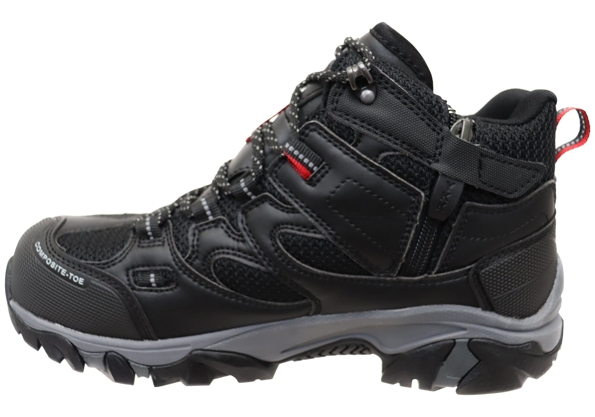 Magnum Mens X T Boron Mid Composite Toe Cap Lace Up Boots