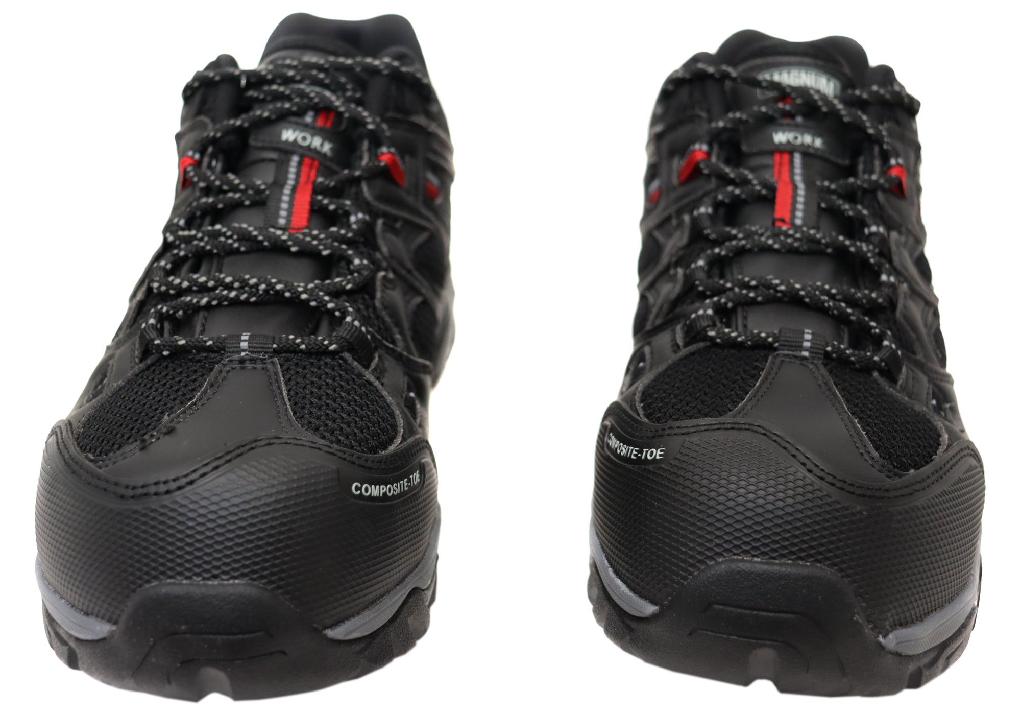 Magnum Mens X T Boron Low Composite Toe Cap Lace Up Shoes