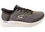 Skechers Mens Slip Ins GOwalk Flex New World Extra Wide Fit Shoes