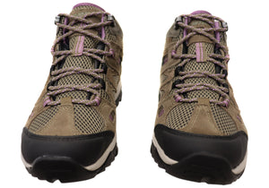 Hi Tec Womens Comfortable Ravus Vent Mid Waterproof Hiking Boots