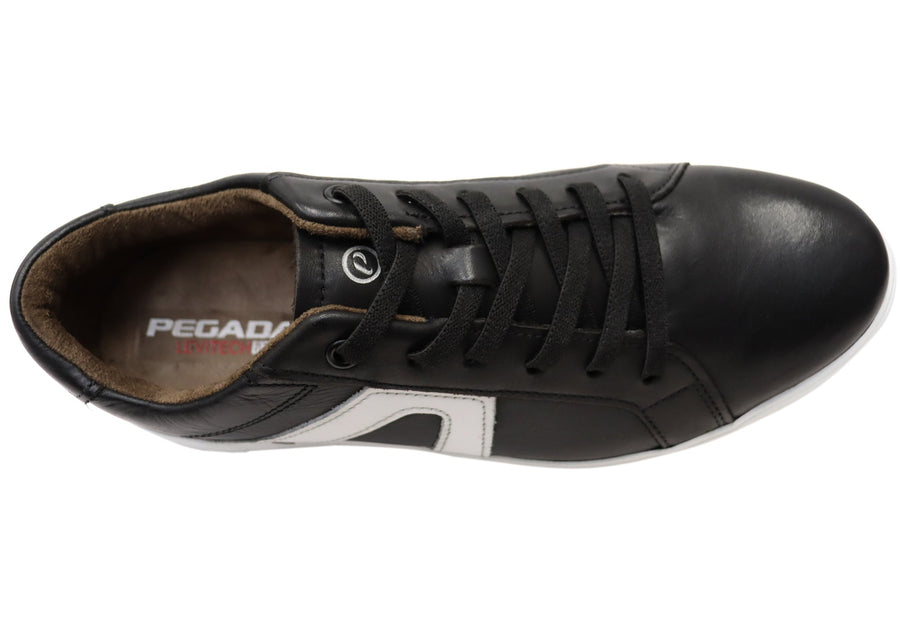 Pegada Ryder Mens Comfortable Leather Casual Shoes Made In Brazil