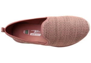 Adrun Glider Womens Comfortable Slip On Shoes Made In Brazil
