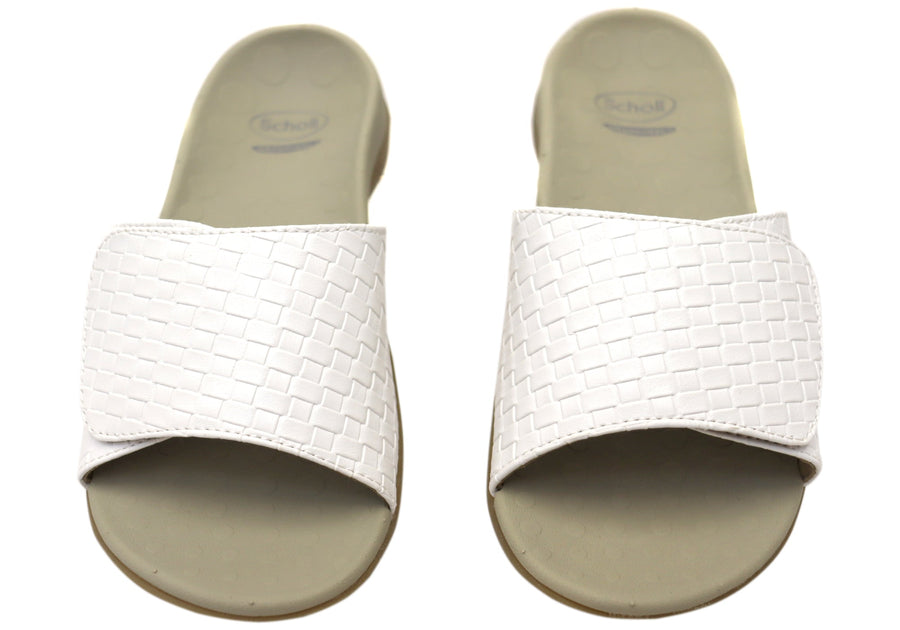 Scholl Orthaheel Samos II Womens Comfortable Supportive Slides Sandals