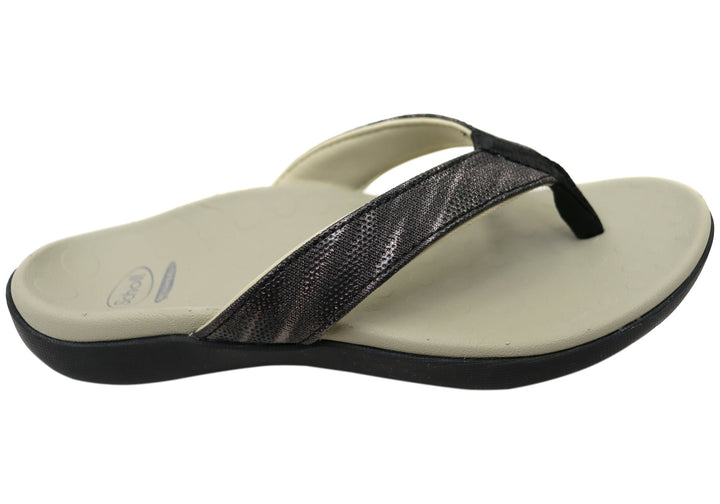 Scholl Orthaheel Sonoma II Womens Supportive Comfortable Thongs