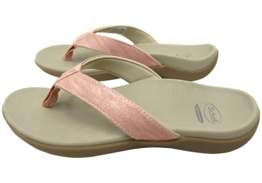 Scholl Orthaheel Sonoma II Womens Supportive Comfortable Thongs