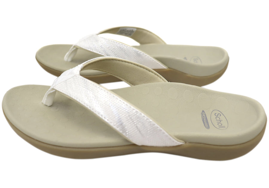 Scholl Orthaheel Sonoma II Womens Supportive Comfortable Thongs