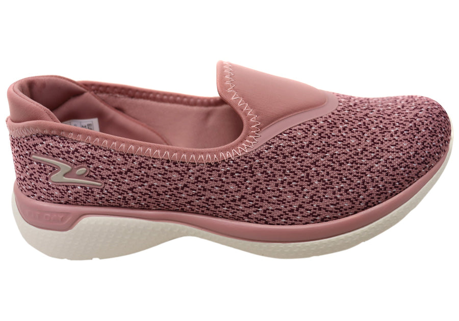 Adrun Cove Womens Comfortable Slip On Shoes Made In Brazil