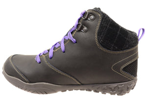 Hi Tec Womens Comfortable Leather Cherubino Mid Waterproof Boots