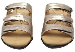 Scholl Orthaheel Tali Womens Comfortable Leather Slides Sandals