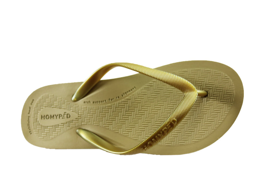 Homyped Sandy Womens Comfortable Extra Wide Thongs With Support