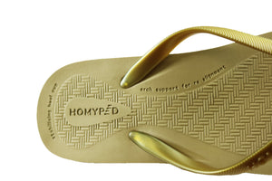 Homyped Sandy Womens Comfortable Extra Wide Thongs With Support