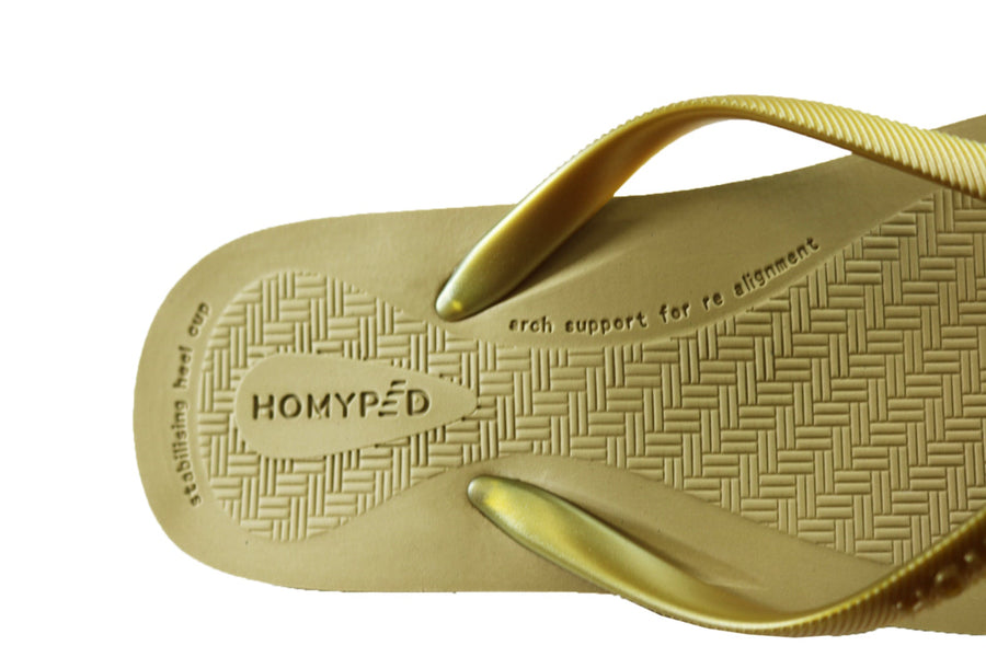 Homyped Sandy Womens Comfortable Extra Wide Thongs With Support