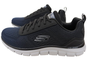 Skechers Mens Track Ripkent Lace Up Shoes