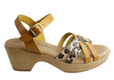 Lola Canales Madam Womens Comfortable Leather Sandals Made In Spain