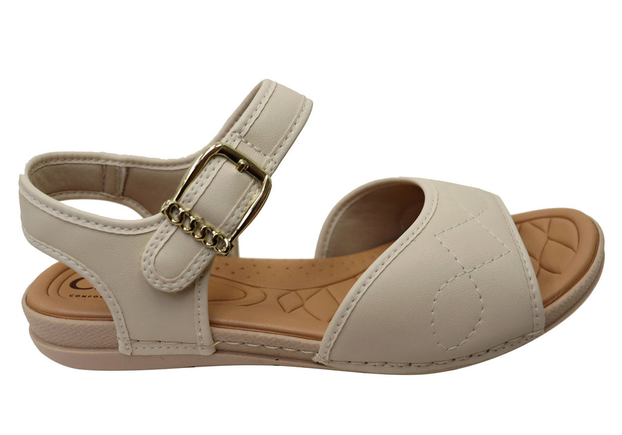 Campesi Lockney Womens Comfortable Sandals Made In Brazil