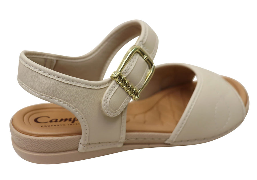 Campesi Lockney Womens Comfortable Sandals Made In Brazil