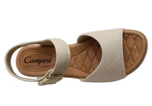 Campesi Lockney Womens Comfortable Sandals Made In Brazil