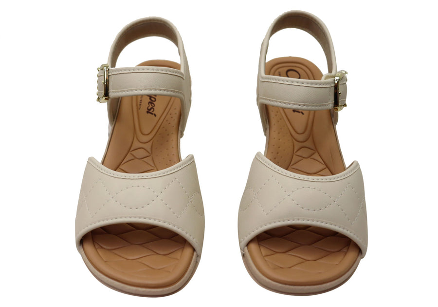 Campesi Lockney Womens Comfortable Sandals Made In Brazil