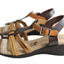 Lola Canales Yvette Womens Comfortable Leather Sandals Made In Spain