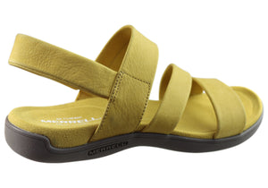 Merrell Womens District Kanoya Strap Comfortable Leather Sandals