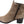 Caprice Jade Womens Comfort Mid Heel Leather Wide Fit Ankle Boots