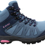 Hi Tec Womens Raven Mid Waterproof Comfortable Hiking Boots