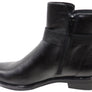 Caprice Natalie Womens Wide Fit Comfortable Leather Ankle Boots