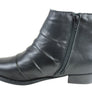 Andacco Avenue Womens Leather Comfortable Ankle Boots Made In Brazil