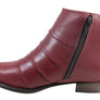 Andacco Avenue Womens Leather Comfortable Ankle Boots Made In Brazil