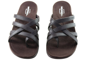 Merrell Womens Hayes Thong Leather Comfortable Sandals