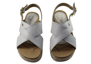Pegada Nelba Womens Comfortable Leather Sandals Made In Brazil
