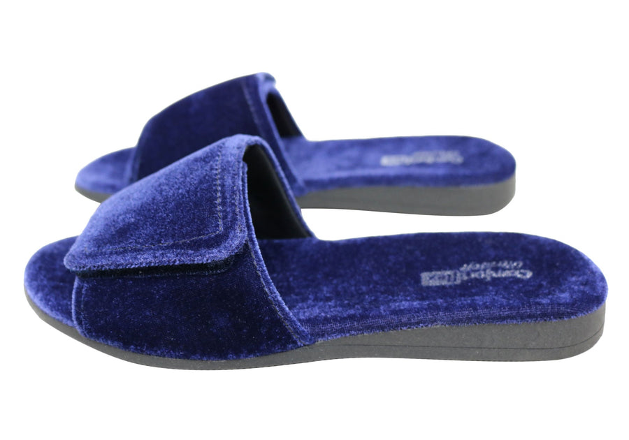 Comfortflex Relax Relaxo Womens Open Toe Slippers Made In Brazil