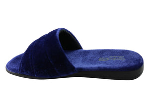 Comfortflex Relax Harmony Womens Open Toe Slippers Made In Brazil