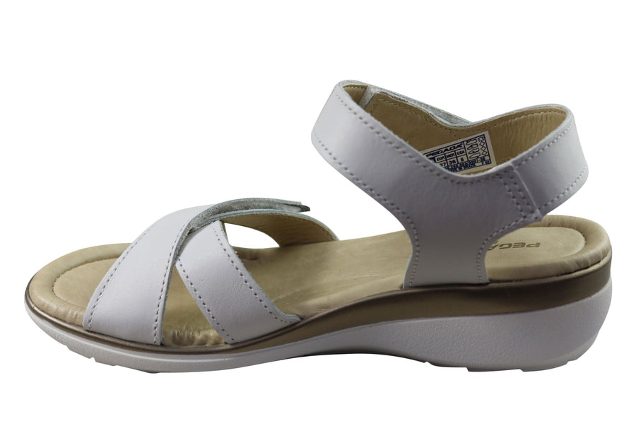 Pegada Kerala Womens Comfortable Leather Sandals Made In Brazil