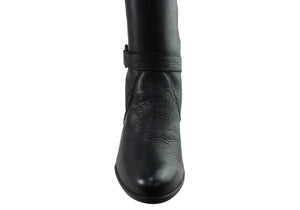 Bottero Bella Womens Comfort Leather Knee High Boots Made In Brazil