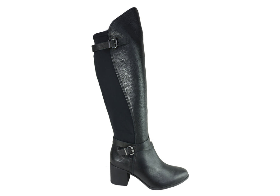 Bottero Allie Womens Comfort Leather Knee High Boots Made In Brazil