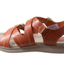 Pegada Sien Womens Comfortable Leather Sandals Made In Brazil